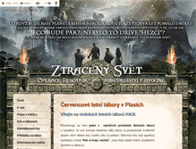 Tablet Screenshot of detsketabory.haul.cz